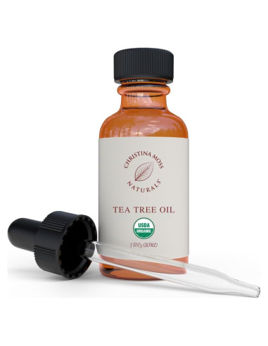 Aceite de Árbol de Té Orgánico Christina Moss 30ml Puro y Multiusos