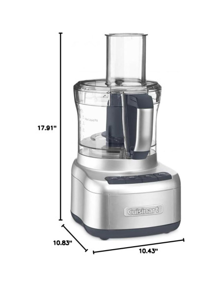 Procesador de Alimentos Cuisinart Elemental 8 Tazas Plata