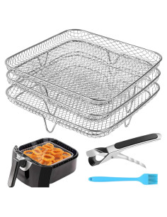 Rejilla Deshidratadora 3 Capas Lancisism para Freidora de Aire