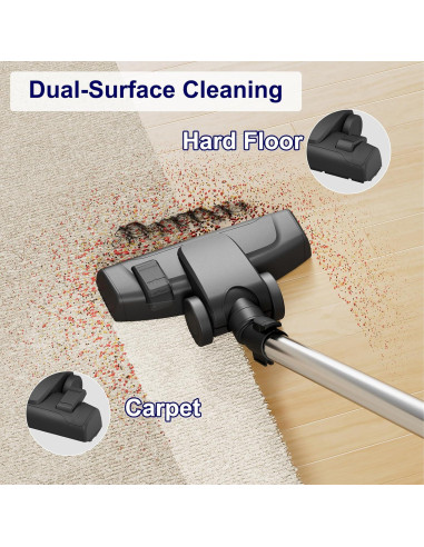 Cabezal Universal Portek para Aspiradoras Miele C1 C2 C3 CX1