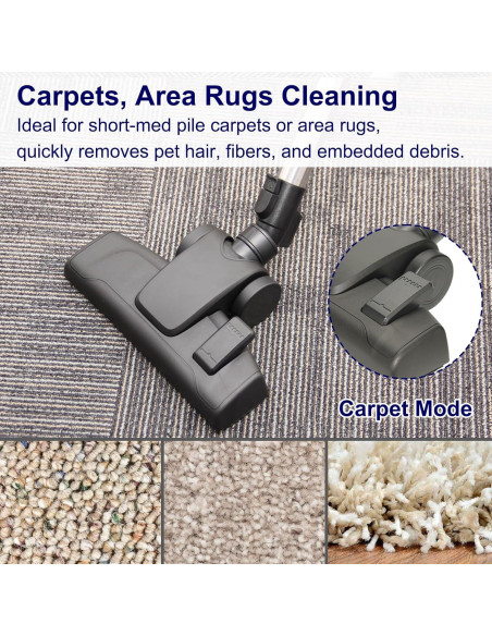 Cabezal Universal Portek para Aspiradoras Miele C1 C2 C3 CX1