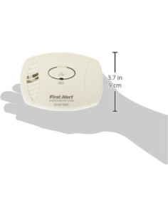 Detector de Monóxido de Carbono Brk First Alert CO400B 9V 2