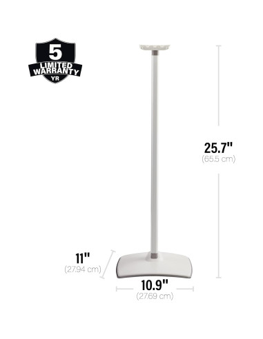 Soporte de Altavoz Ajustable Sanus WSSE3A1 para Sonos Era 300