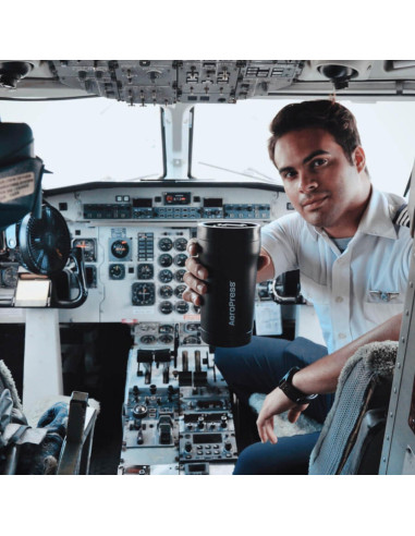 Taza de Café de Viaje AeroPress Acero Inoxidable 0.47L