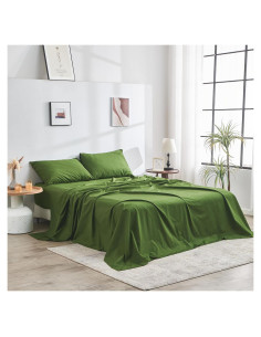 Juego de Sábanas DOZ de SIJO Algodón Orgánico Doble 3 Piezas