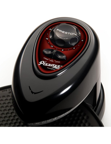 Horno Rotatorio Presto Pizzazz Plus 30cm Negro 1235W