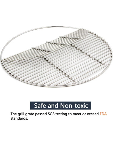 Rejilla de Cocción Redonda Hongso 46.99 cm Acero Inoxidable