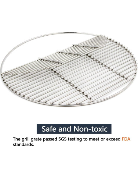 Rejilla de Cocción Redonda Hongso 46.99 cm Acero Inoxidable Rejilla de Cocción Redonda Hongso 46.99 cm Acero Inoxidable