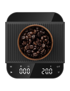 Balanza de Café Digital Ultrean 3kg/0.1g Recargable con Temporizador