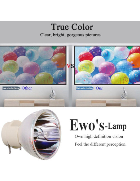 Bombilla de Proyector EWO'S 240W Reemplazo para Benq Bombilla de Proyector EWO'S 240W Reemplazo para Benq