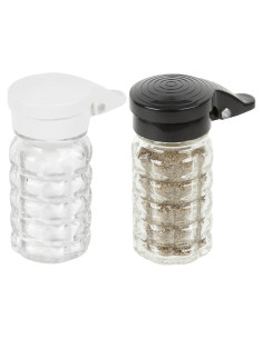 Saleros y Pimenteros Tablecraft 1.5 oz Vidrio a Prueba de Humedad