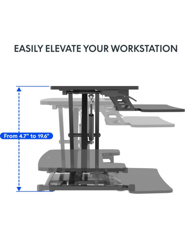 Escritorio de Pie Ajustable FlexiSpot SCB 71.9x41.4 cm