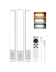 Luces Bajo el Gabinete Long-Stars 64 LED Inalámbricas con Sensor