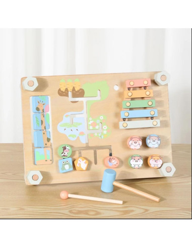 Tablero de Actividades Montessori SEQ 36.6x26.9cm para Niños