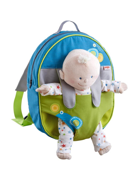Mochila Portabebés HABA Pradera de Verano 33 cm para Niñas