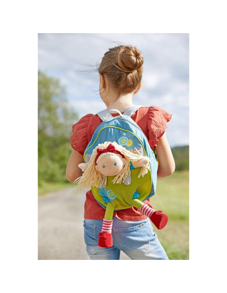Mochila Portabebés HABA Pradera de Verano 33 cm para Niñas