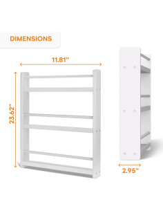 Organizador de Estantería para Niños COMPORTAMIENTO INFANTIL 3 Niveles 2