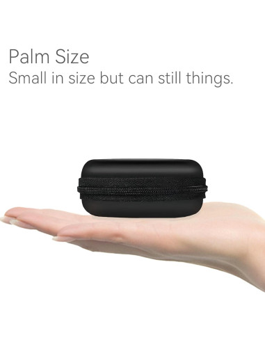 Funda Dura para Auriculares MAS CARNEY Azul 8x8x3cm