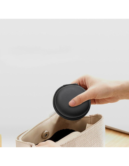 Funda Dura para Auriculares MAS CARNEY Azul 8x8x3cm