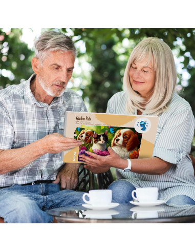 Rompecabezas de Demencia QUOKKA 13 Piezas para Adultos - Gato, Perro y Aves