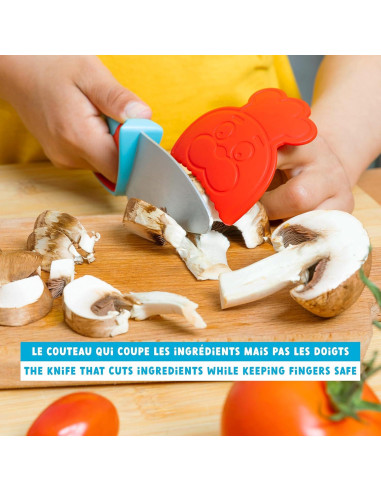 Cuchillo de cocina seguro para niños Chefclub Kids 10 cm
