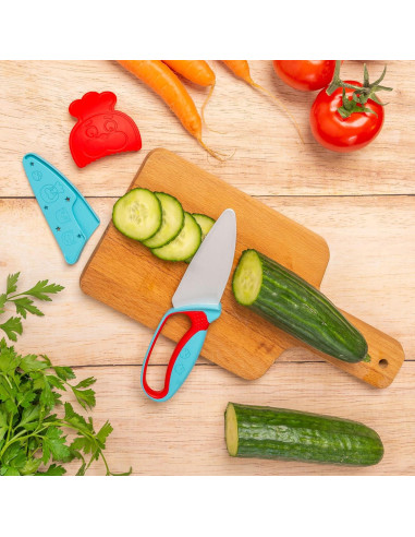 Cuchillo de cocina seguro para niños Chefclub Kids 10 cm