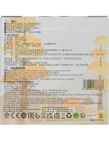 Sonajeros de Peluche TUMAMA para Bebés 0-6 Meses - 3 PCS