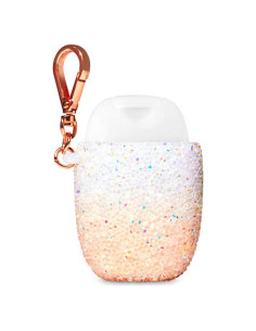 Porta desinfectante de manos Genérico Tamaño de viaje Ombre durazno