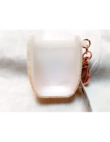 Porta desinfectante de manos Genérico Tamaño de viaje Ombre durazno