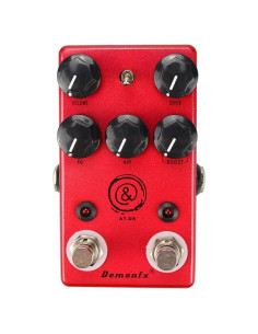 Pedal de Efecto Demonfx AT-DS Ataque Drive 25/50/100W