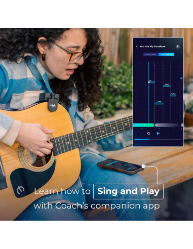 Grabadora Portátil de Voz e Instrumento Roadie Coach - Afinador y Controlador MIDI