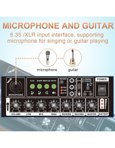 Máquina de Karaoke Coolmusic BP-SING 4.49kg Bluetooth 2 Canales