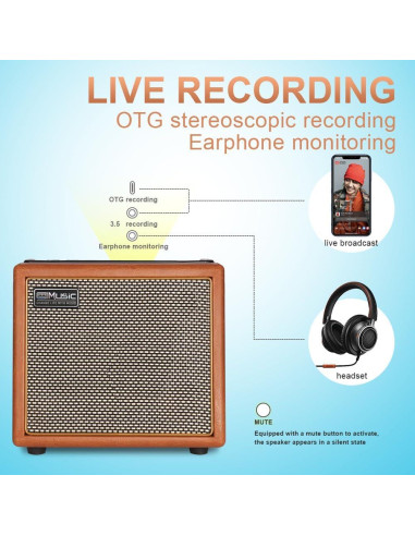 Máquina de Karaoke Coolmusic BP-SING 4.49kg Bluetooth 2 Canales