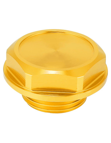 Tapa de Llenado de Aceite X AUTOHAUX Aluminio Dorado 31mm