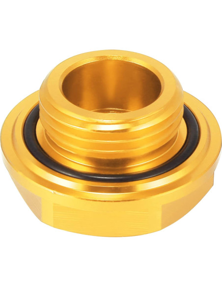 Tapa de Llenado de Aceite X AUTOHAUX Aluminio Dorado 31mm