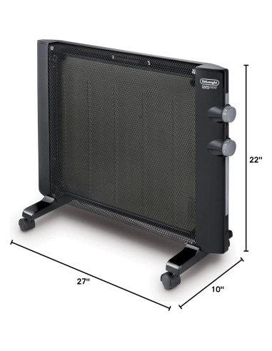 Calefactor Eléctrico De'Longhi HMP1500 1500W Mica Negro