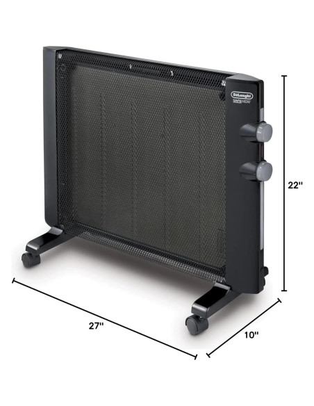 Calefactor Eléctrico De'Longhi HMP1500 1500W Mica Negro