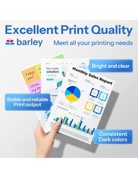 Cartucho de Tóner Alto Rendimiento Barley TN227 Paquete 4