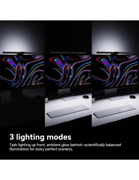 Barra de Luz para Monitor ELESENSE Gemini Ultra 50cm, Cuidado Ocular