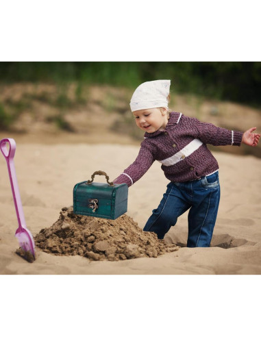 Caja de Tesoro Pequeña WaaHome Verde 11.7x7.6x7.6 cm