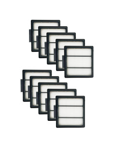 Filtros HEPA Nispira HBRVFFK950 para Aspiradoras Robot Shark - 10 Pzs