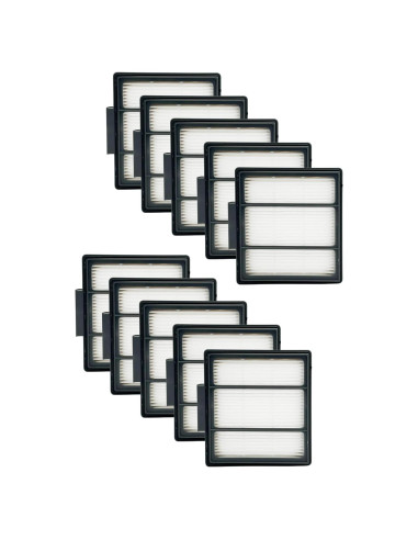 Filtros HEPA Nispira HBRVFFK950 para Aspiradoras Robot Shark - 10 Pzs