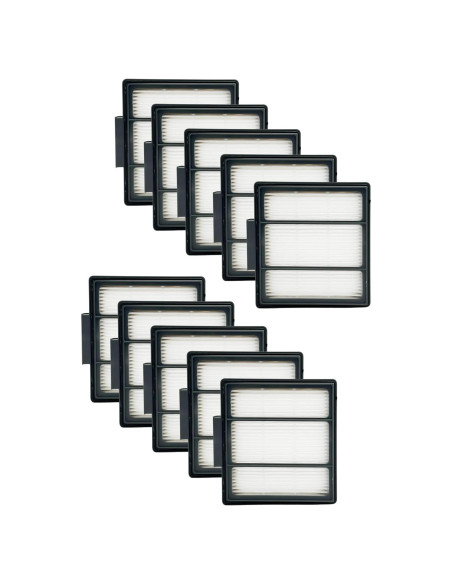 Filtros HEPA Nispira HBRVFFK950 para Aspiradoras Robot Shark - 10 Pzs