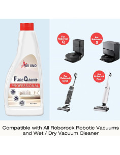 Solución de limpieza de pisos Vacbeuta 500ml (Pack de 2) Roborock 2