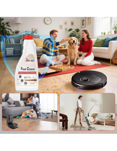 Solución de limpieza de pisos Vacbeuta 500ml (Pack de 2) Roborock