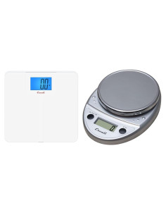 Balanza Digital Escali de Baño y Cocina 255 kg Multifuncional