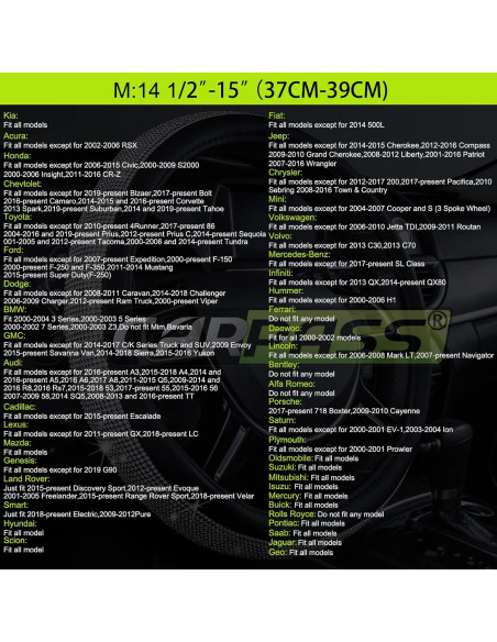 Cubierta de Volante CAR PASS de Espuma de Memoria Negra 36.83-39.37 cm