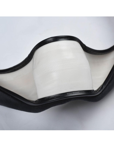 Cubierta de Volante CAR PASS de Espuma de Memoria Negra 36.83-39.37 cm