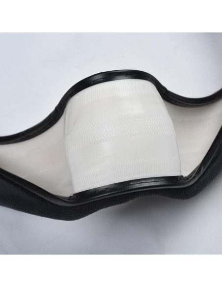 Cubierta de Volante CAR PASS de Espuma de Memoria Negra 36.83-39.37 cm