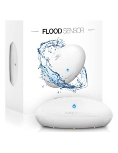 Sensor de fuga de agua y temperatura Fibaro Z-Wave Plus 3V